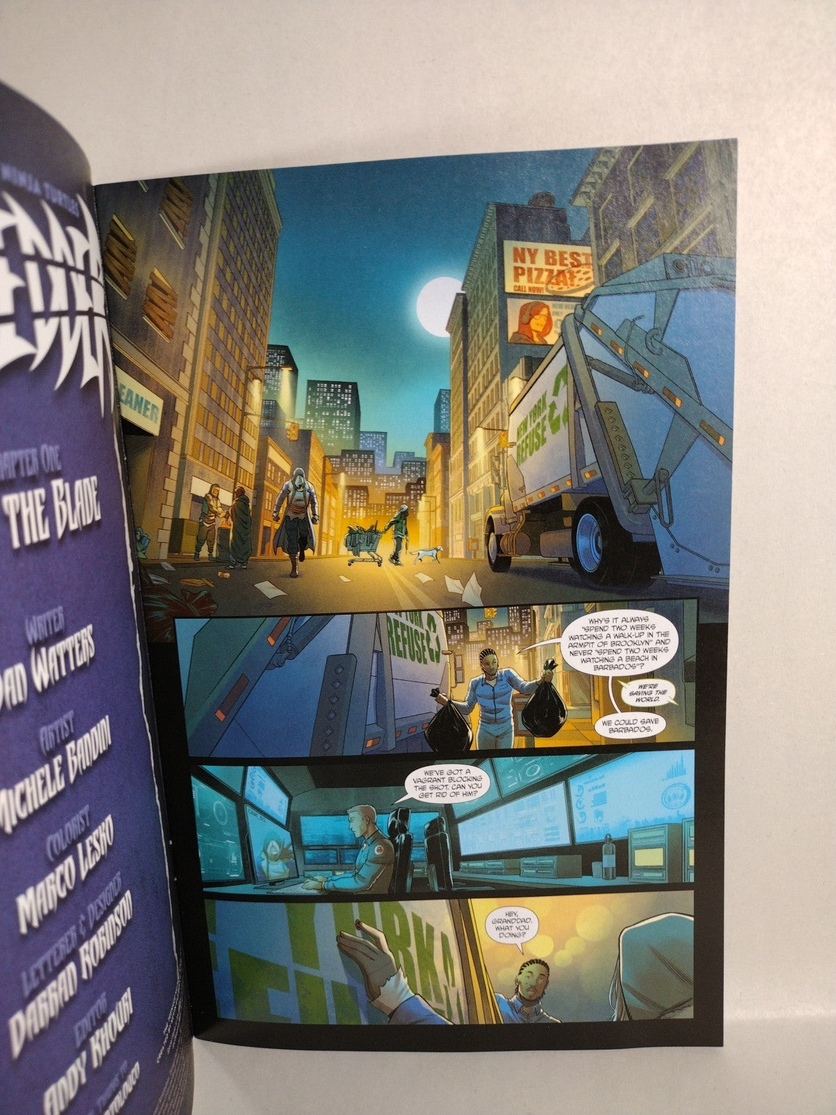 TMNT Shredder #1 (2025) IDW Comic Sketch Cover Variant W Original Dave Castr Art