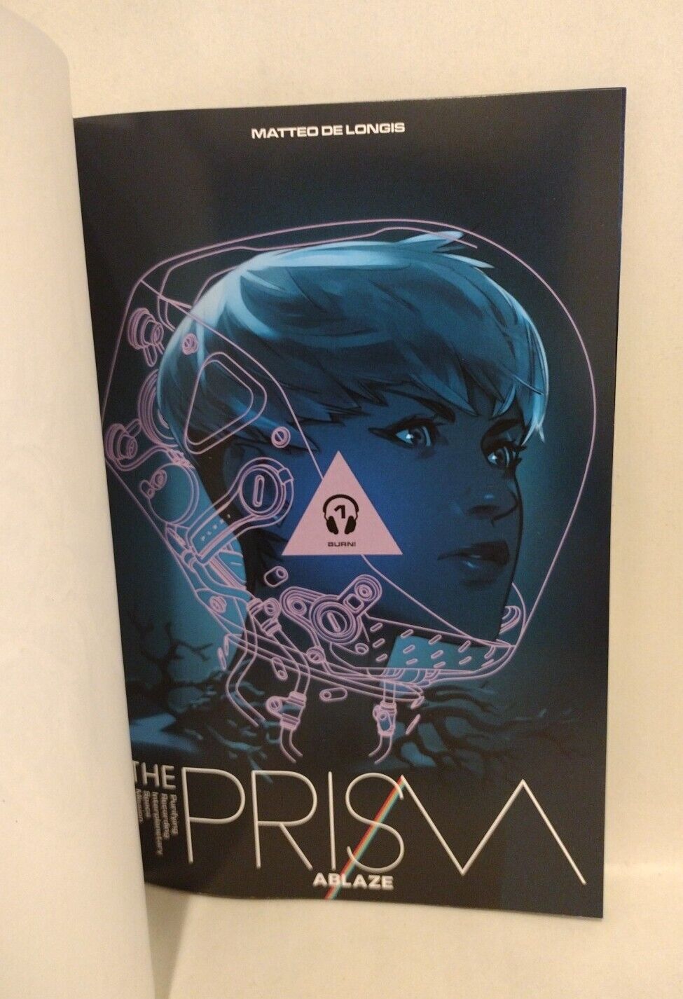 The Prism #1 (2023) Ablaze Comics Sketch Variant Cover W Original Dave Castr Art