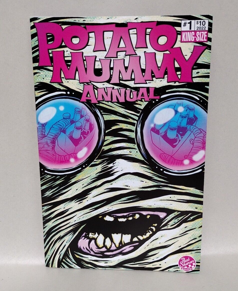 Potato Mummy Annual #1 (2022) Shurar Comic W Original Paul Shurar Art