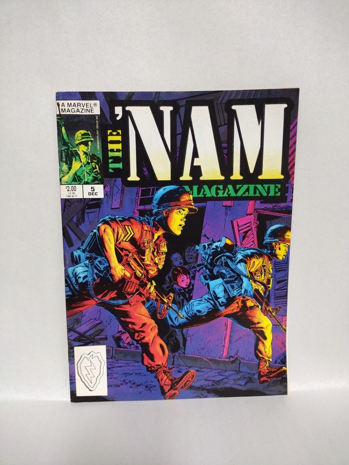 The NAM Magazine (1988) Marvel Comic Lot Set #1 2 3 4 5 Michael Golden FN