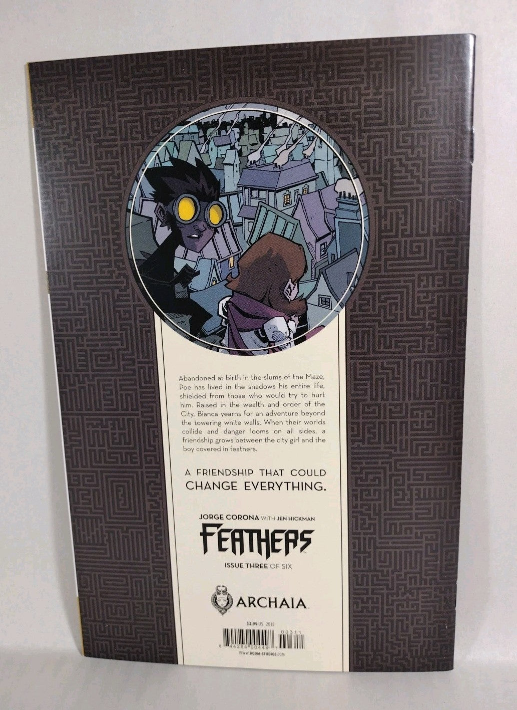 Feathers (2015) Complete Archaia Boom Studios Comic Set #1-6 Jorge Corona VF 