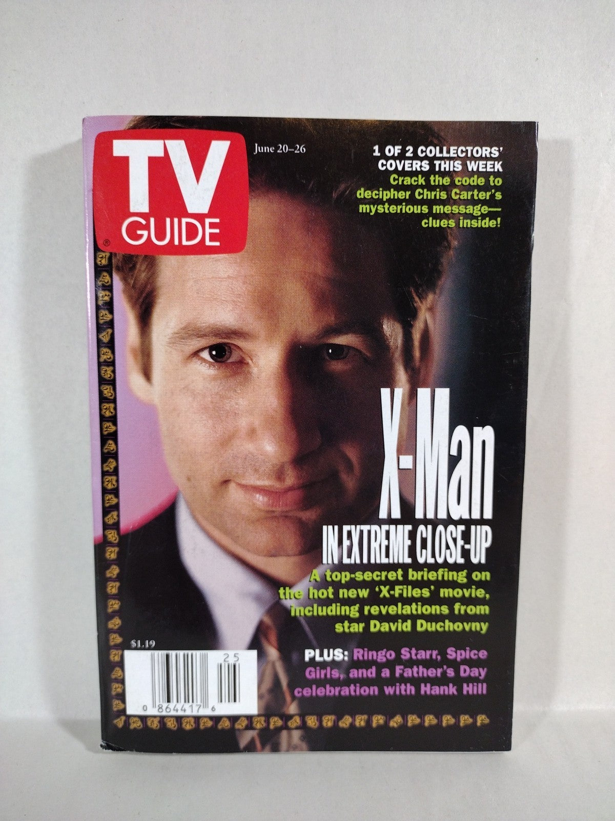 X-Files TV Guide (1998) #2360 June 20-26 Connecting Cover Variant Collector Set
