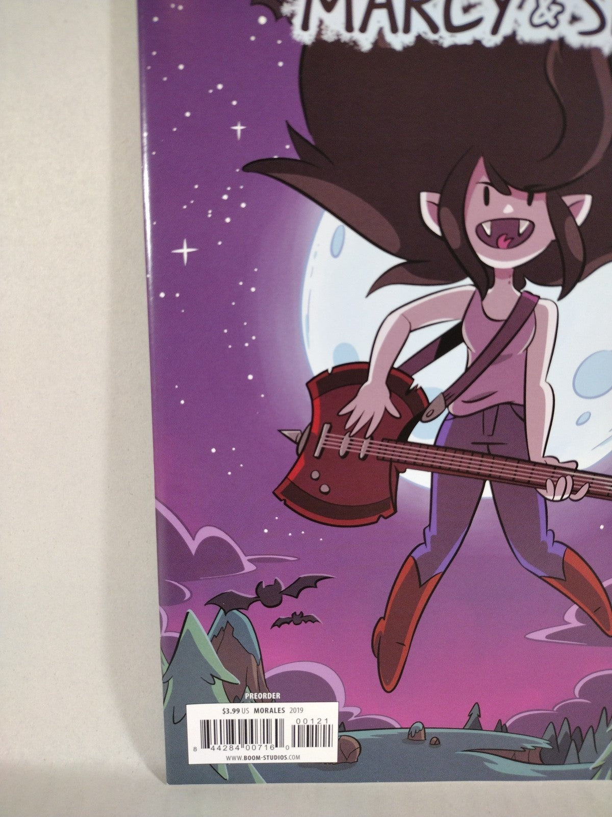 ADVENTURE TIME Presents Marcy & Simon #1 Boom Comic A Morales Preorder Variant