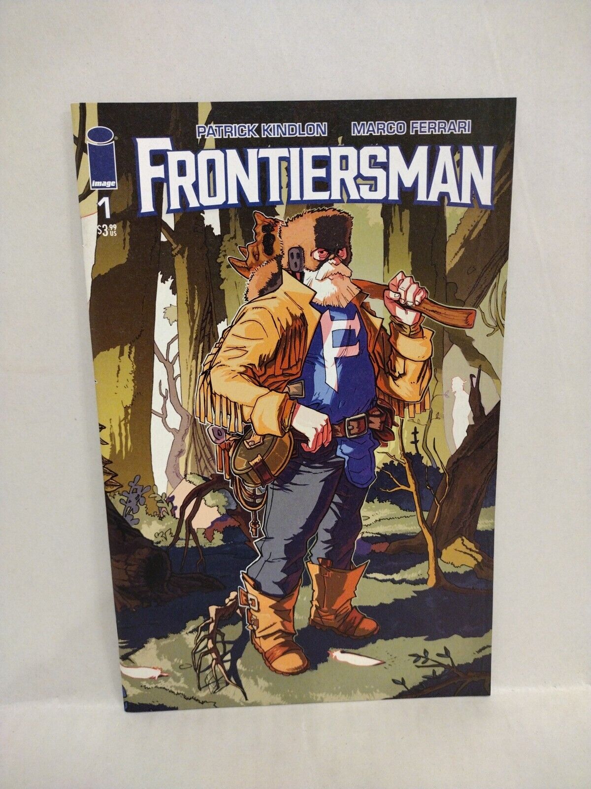 Frontiersman #1 (2023) Image Comic Lot Set Cover A & B Patrick Kindlon NM