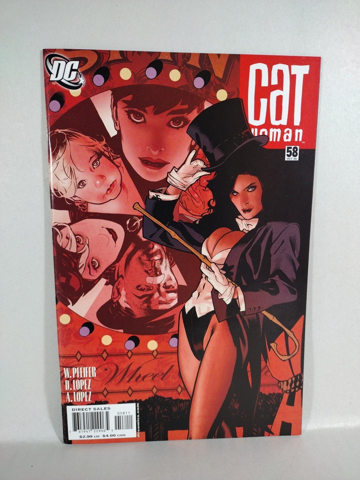 Catwoman (2006) DC Comic Lot #58 59 60 Adam Hughes Covers Zatanna Art VF-NM