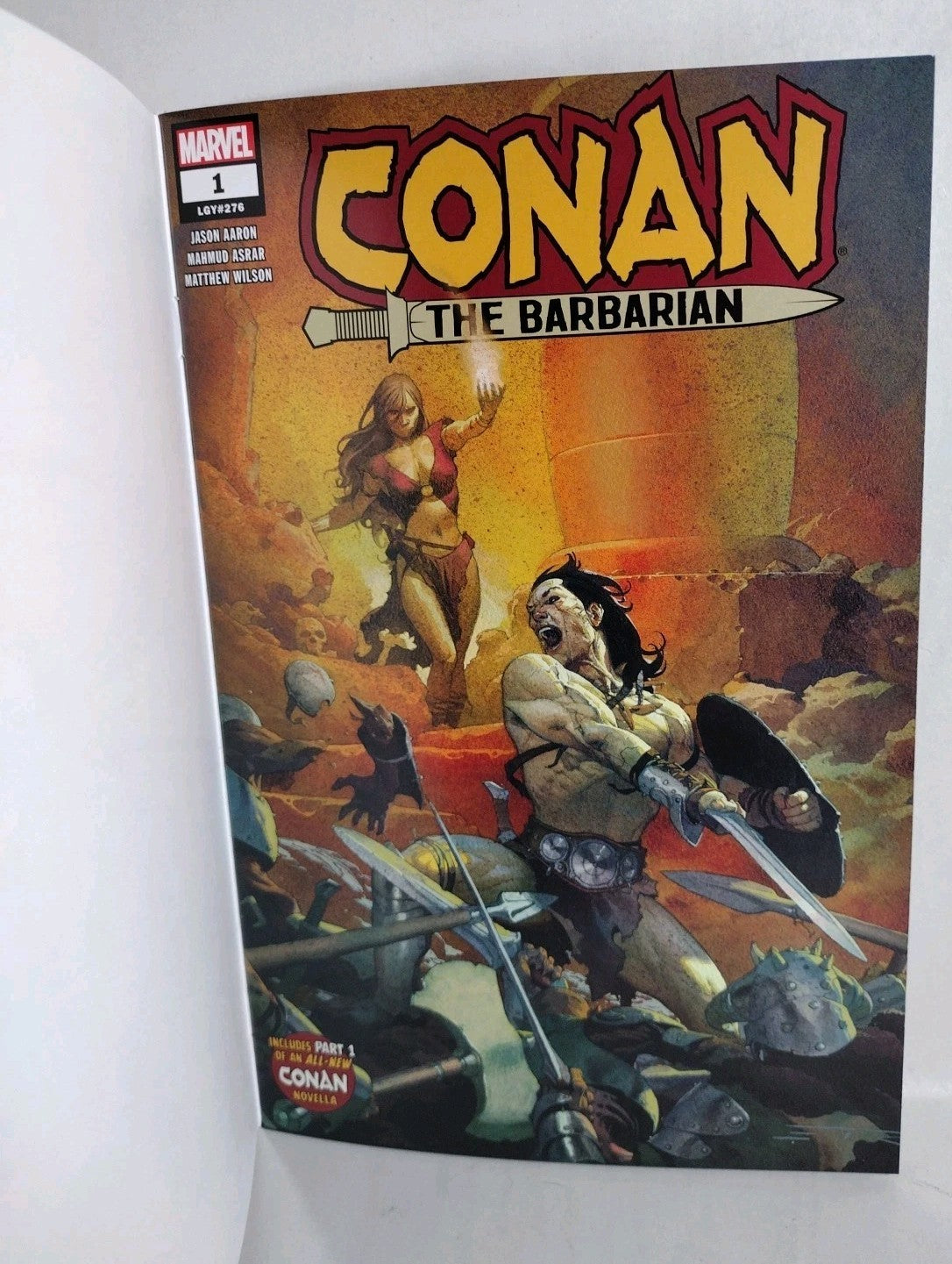 Conan The Barbarian 1 (2019) Marvel Comic Sketch Cover Var W Original DCastr Art