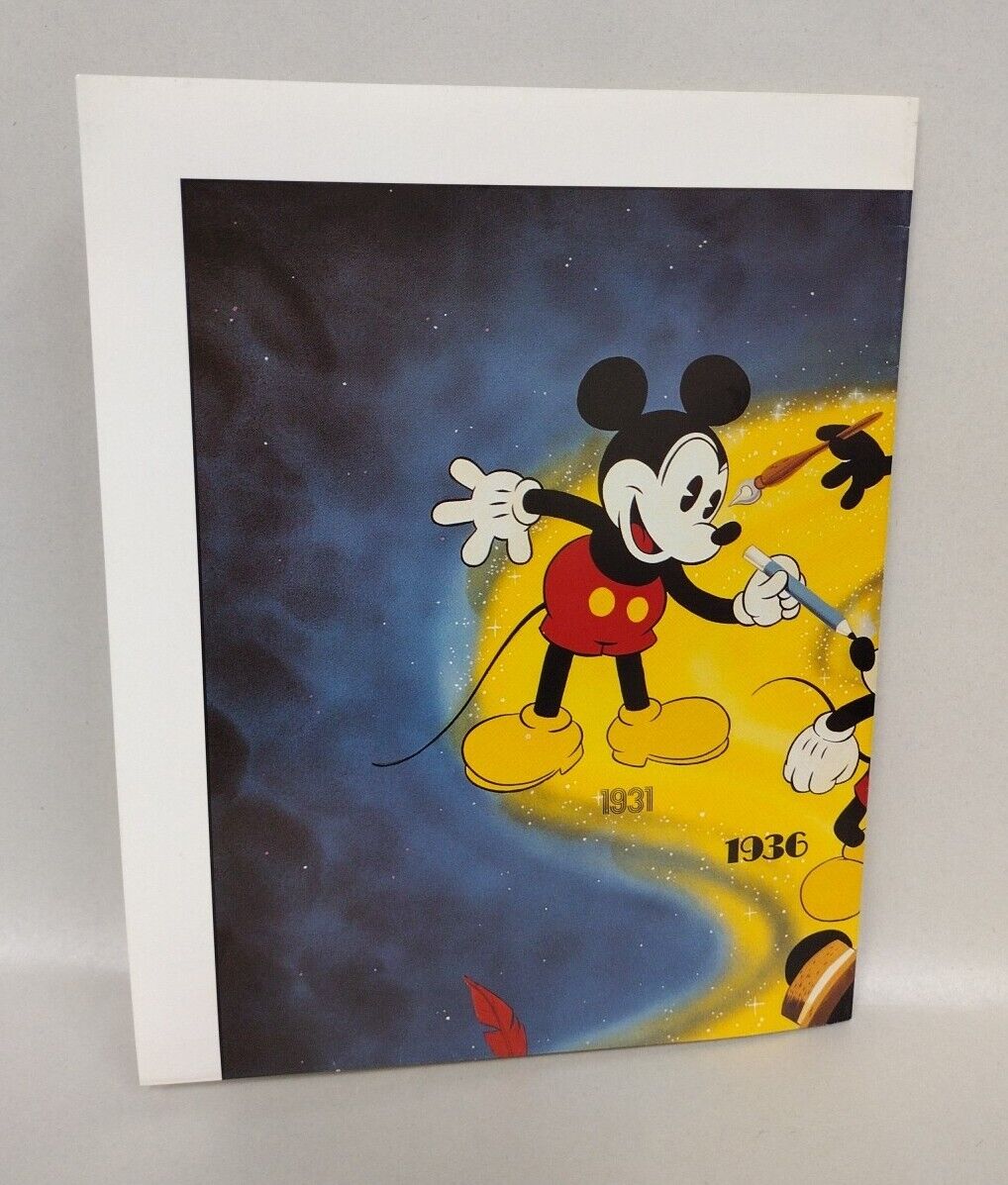 Vintage Disney Mickey Mouse Generations Through the Years Poster #88002 16"x20"