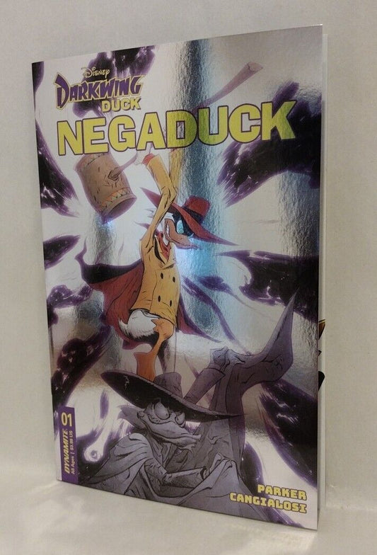 Darkwing Duck Negaduck #1 (2023) Dynamite Foil Cover Variant Comic New NM