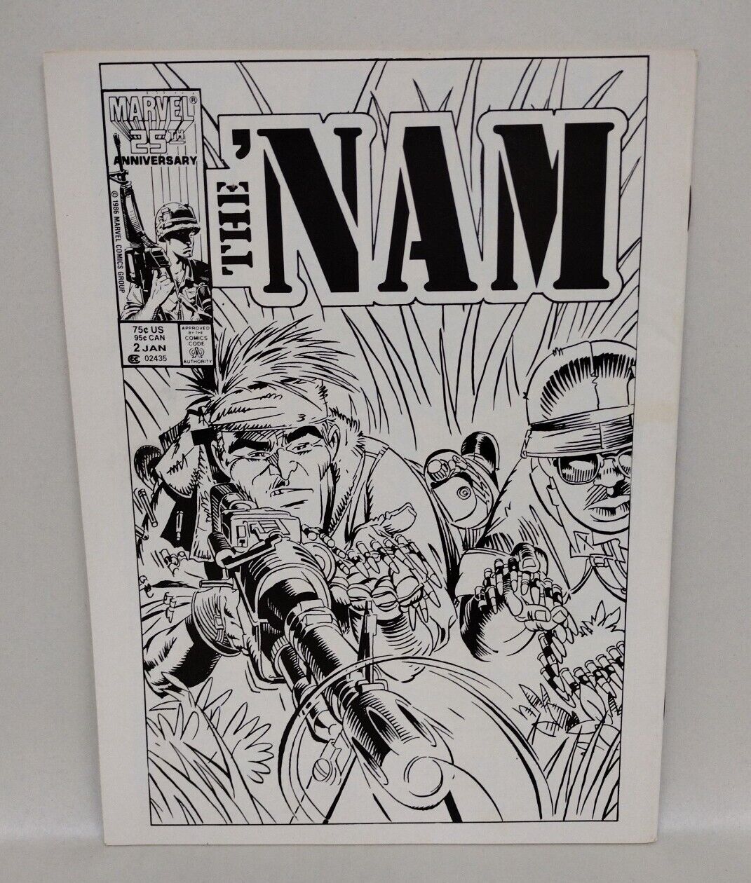 The NAM Magazine (1988) Marvel Comic Lot Set #1 2 3 4 5 6 7 Michael Golden VF