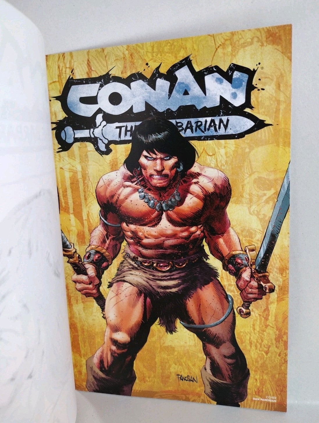Conan #1 (2023) Titan Comic Sketch Cover Variant W Original Jevin Loop Art
