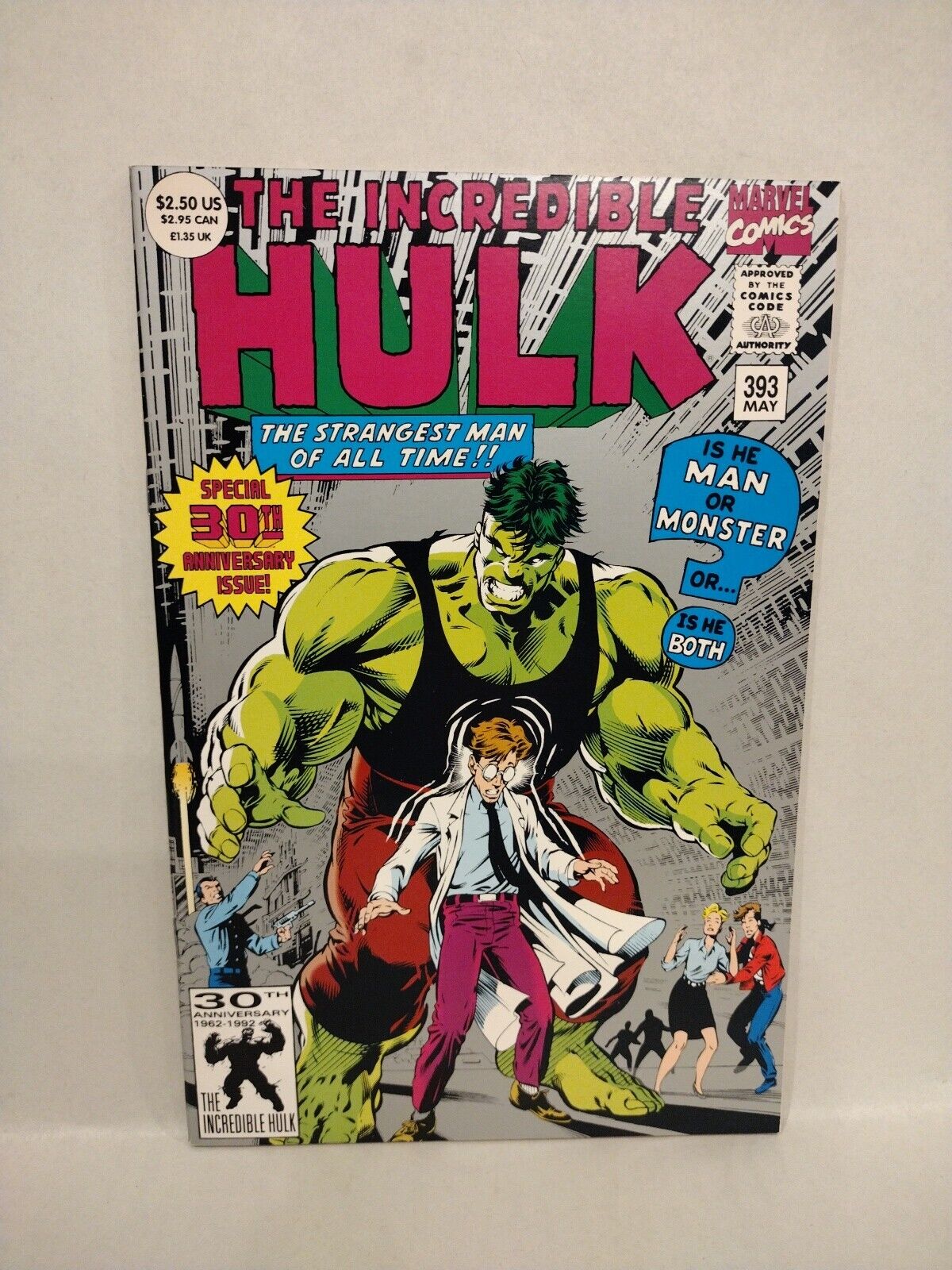 Incredible Hulk 393 (1992) Lot Set Of 2 Marvel Comics 1st & 2nd Print Dale Keown