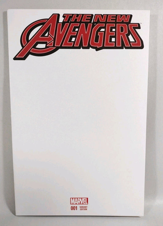 New Avengers #1 (2015) Marvel Blank Sketch Variant Cover Comic New VF-NM