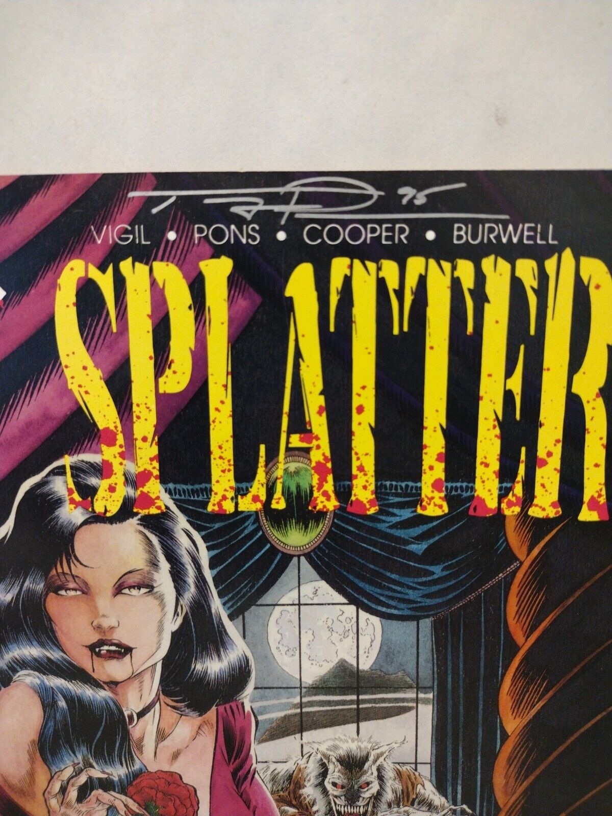 Splatter (1991) Northstar Horror Comic Lot Set #1 2 Tim Vigil Tommy Pons 