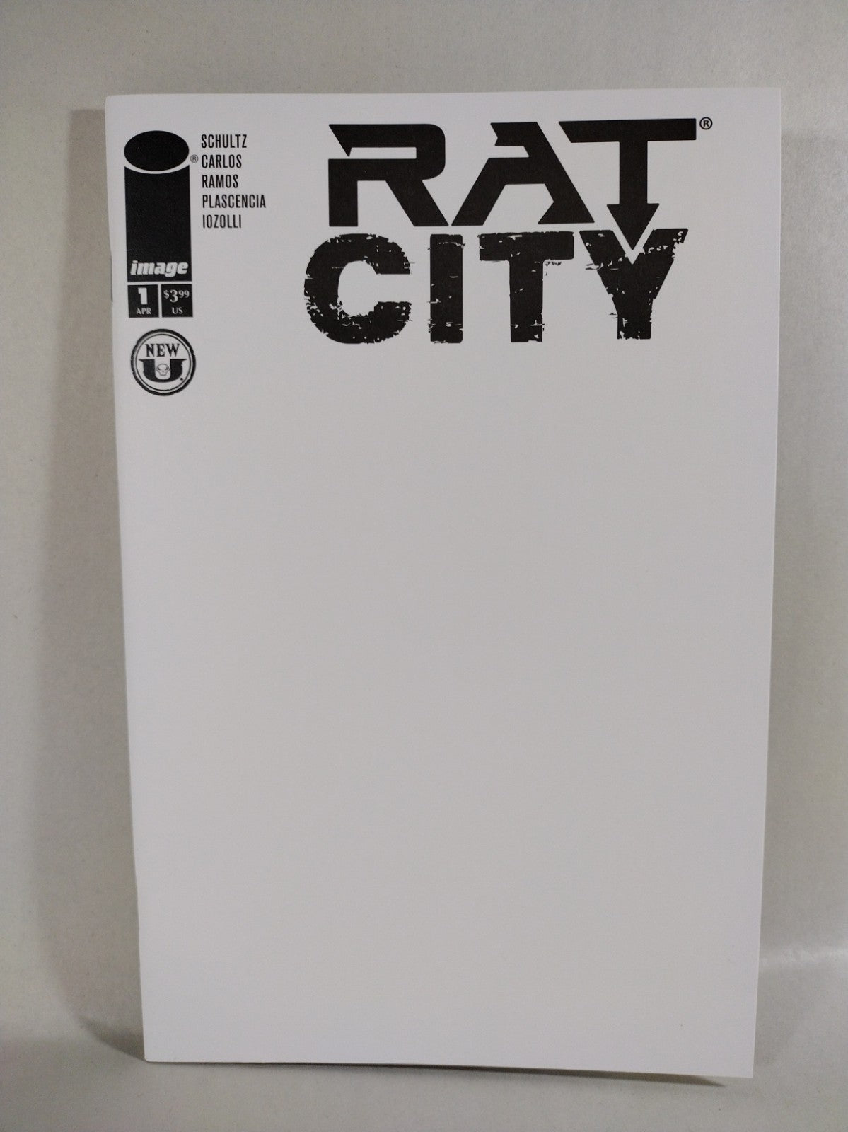 Rat City #1 (2024) Image Comic Spawn Universe Blank Sketch Cover Variant Comic