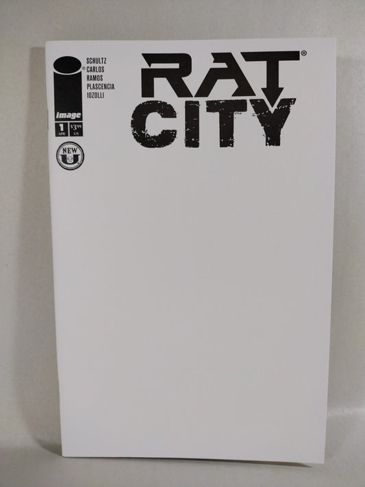 Rat City #1 (2024) Image Comic Spawn Universe Blank Sketch Cover Variant Comic