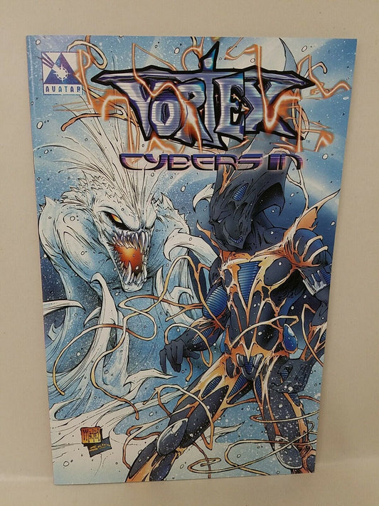 Matt Martin's Vortex Cybersin #1 (1997) Snowman Variant Cover Avatar Press NM