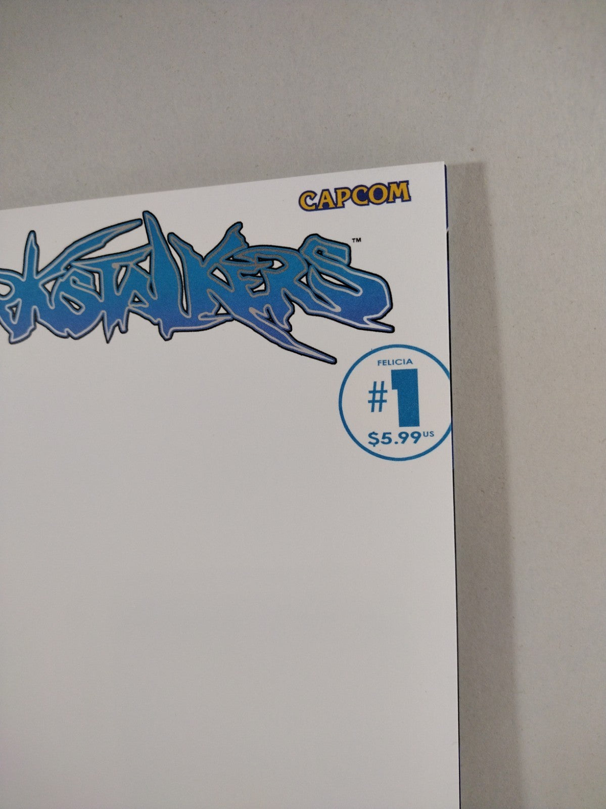 Darkstalkers Felicia #1 (2023) Udon Capcom Blank Sketch Cover New NM