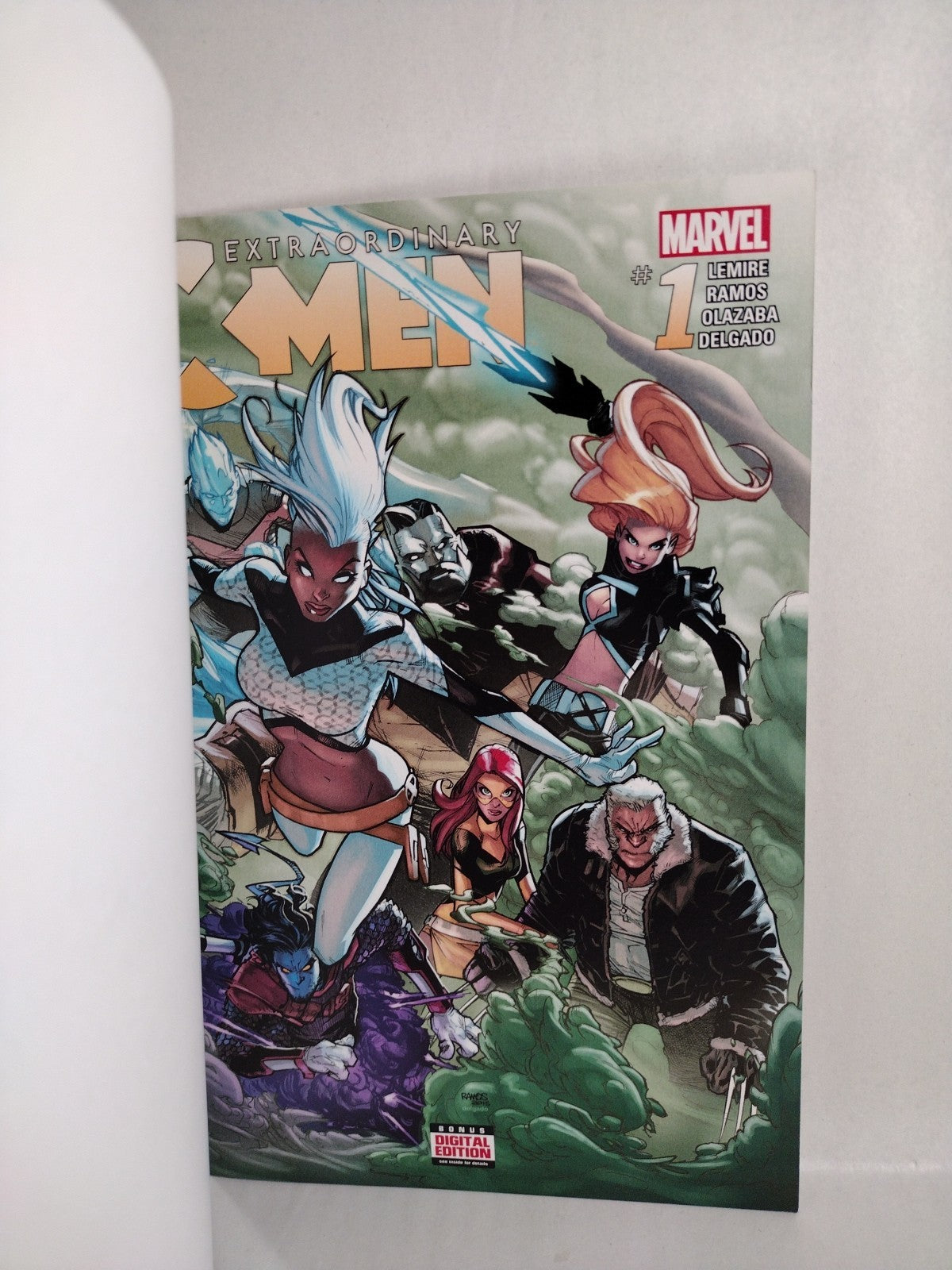 Extraordinary X-Men #1 (2016) Marvel Comic Blank Sketch Variant Cover VF-NM