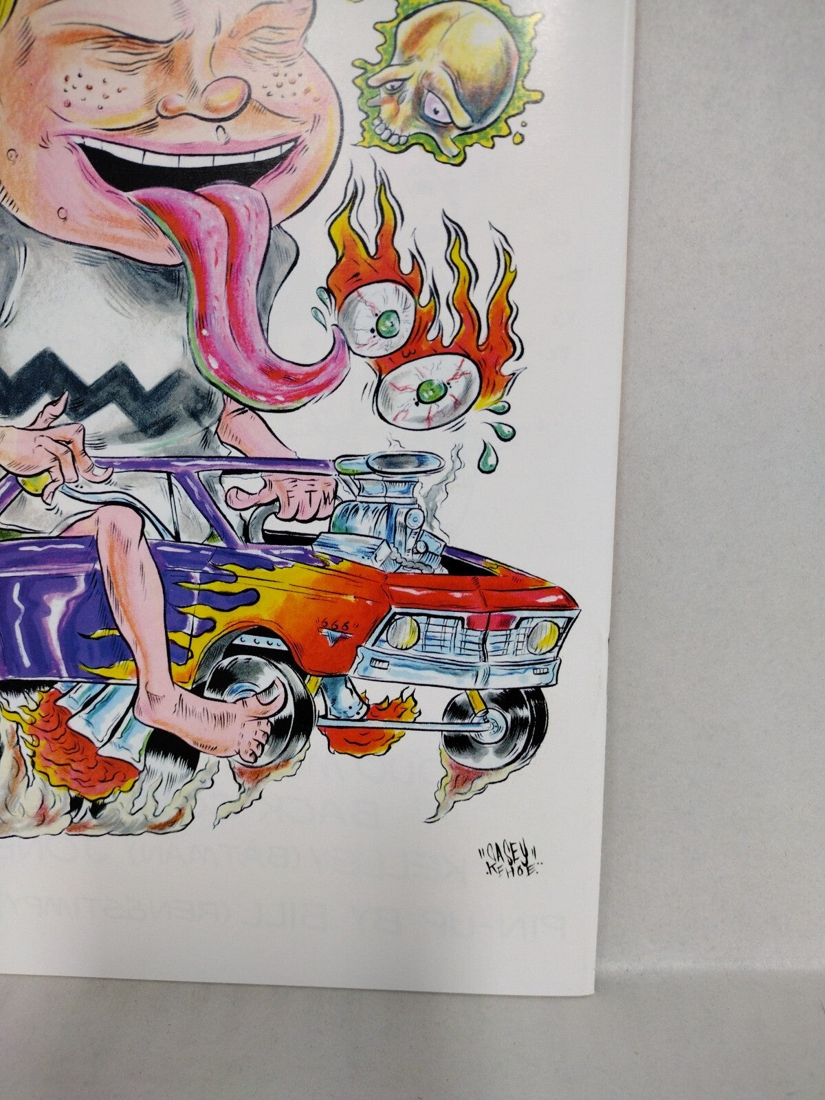 Loud Mouth Louie 1 (1997) Funky Devil Signed Underground Comic Hammonds Smith NM