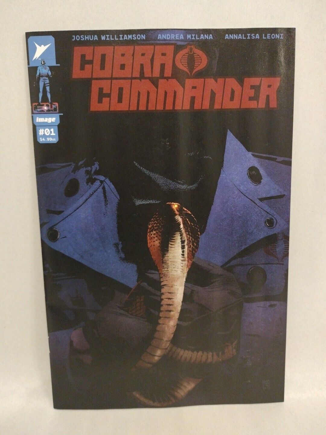 Cobra Commander #1 (2024) Image Skybound 1:50 Andrea Milana Variant Comic New NM