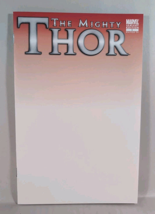 Mighty Thor #1 (2011) Marvel Comic Blank Sketch Variant Cover Fraction New NM
