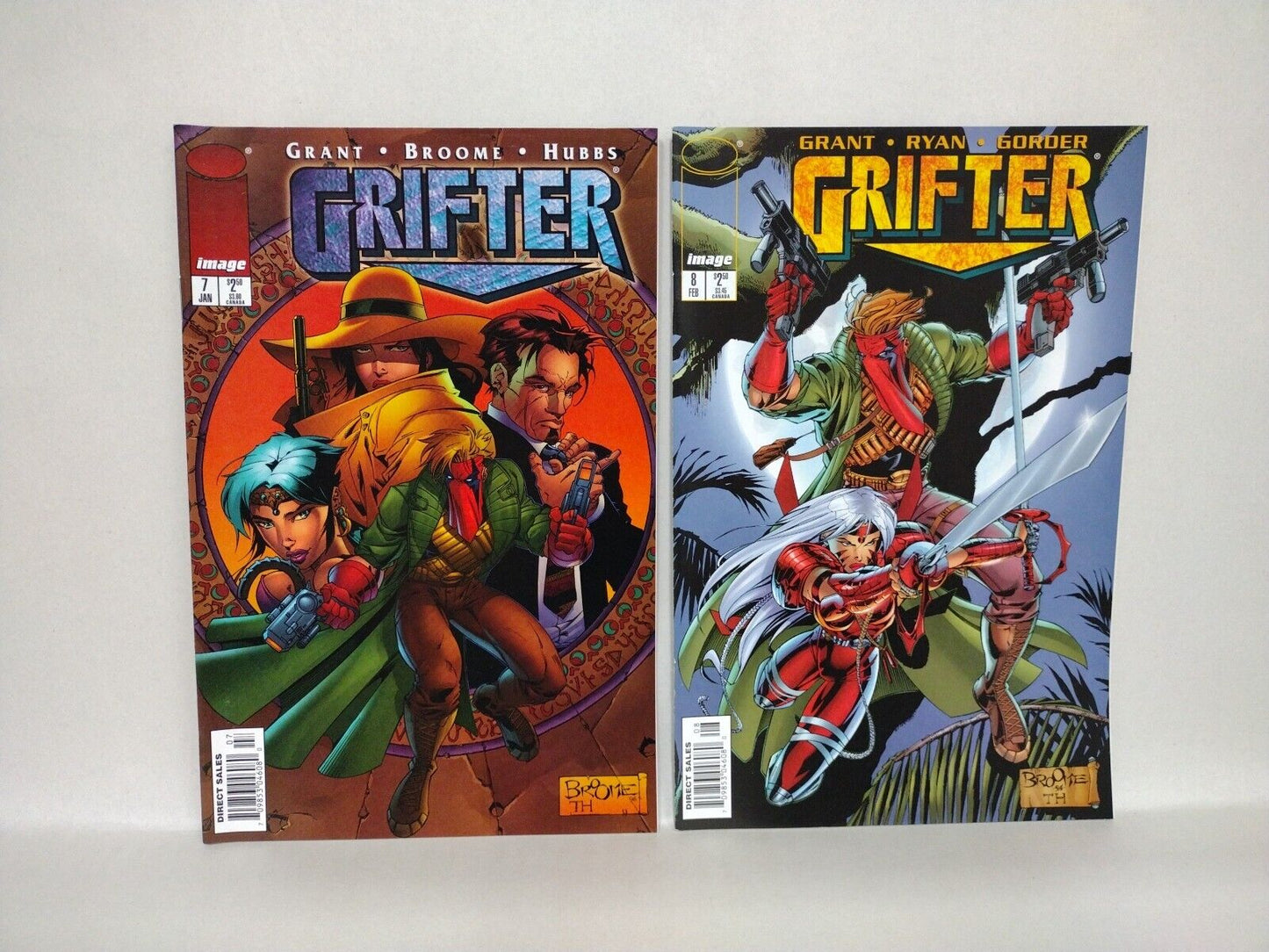 Grifter (1996) Vol 2 Image Comic Lot #4 6 7 8 14 Last Issue