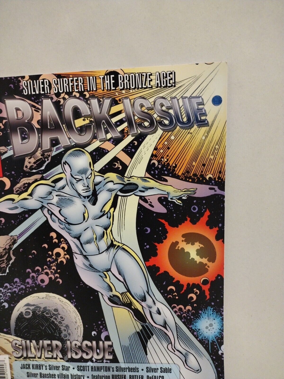 Back Issue Magazine 135 (2022) Two Morrows Bronze Silver Surfer Issue New