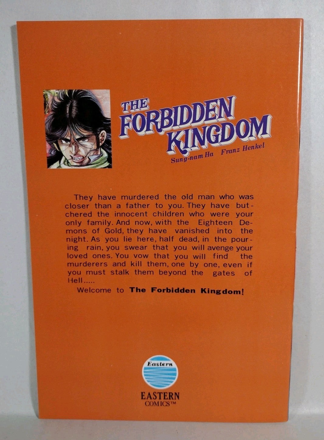 Eastern Comics (1987) Lot Demon Warrior #1 3 Forbidden Kingdom #1