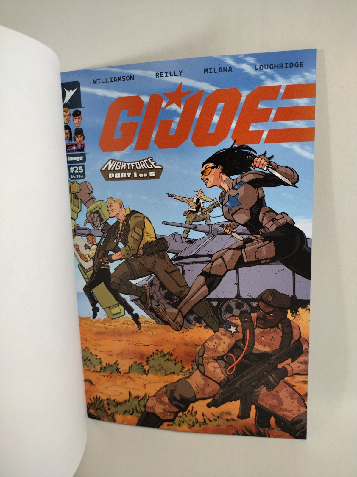 GI Joe #25 Image (2026) Sketch Cover Variant Comic W Original DCastr Duke Art