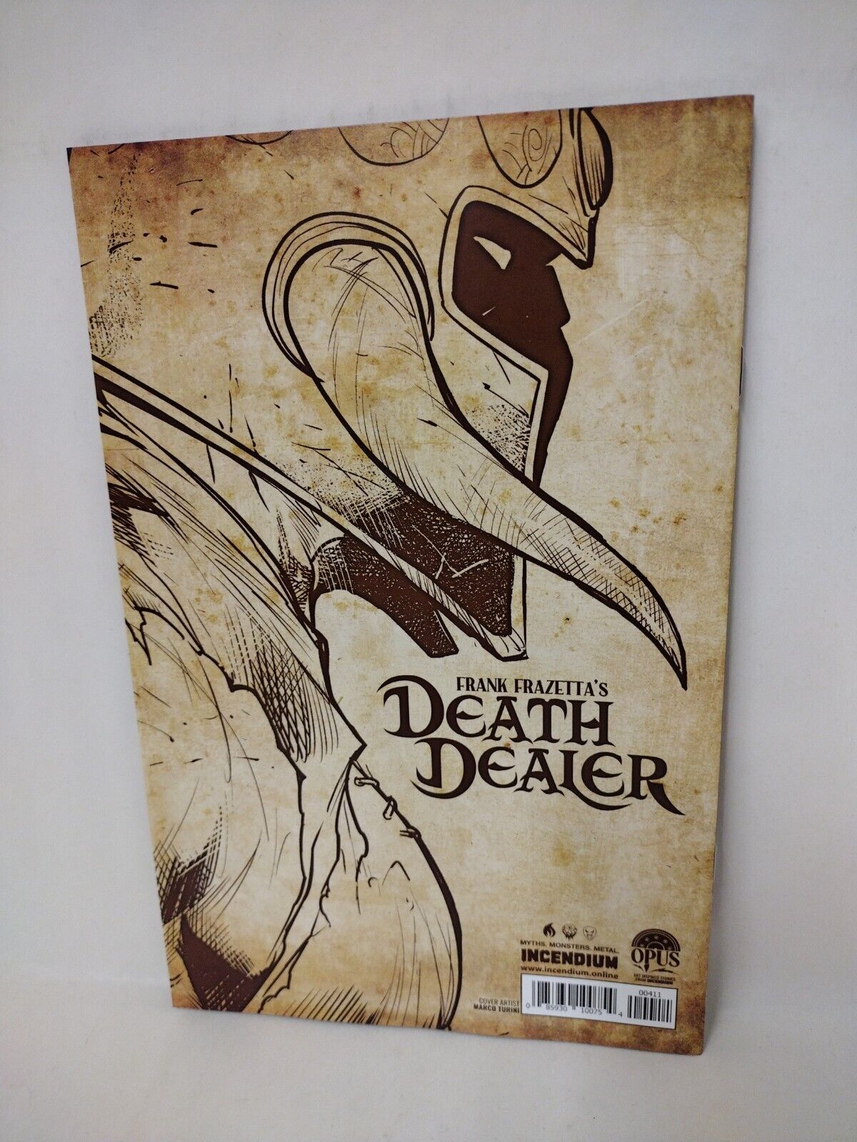 Frank Frazetta's Death Dealer #4 (2022) Opus Comic Cover A NM Iverson Martino