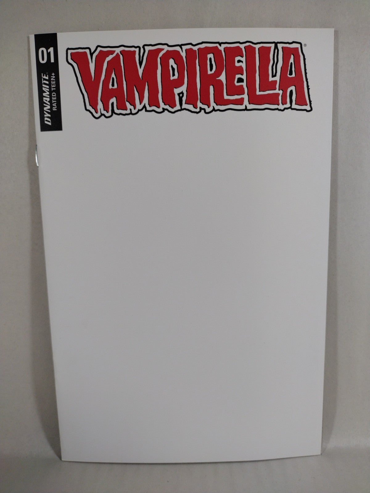 Vampirella #1 (2019) Dynamite Blank Sketch Variant Cover Comic New NM
