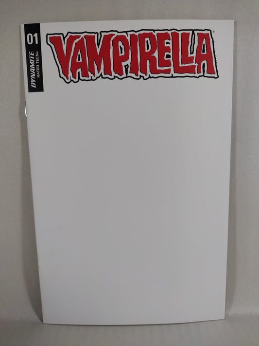Vampirella #1 (2019) Dynamite Blank Sketch Variant Cover Comic New NM