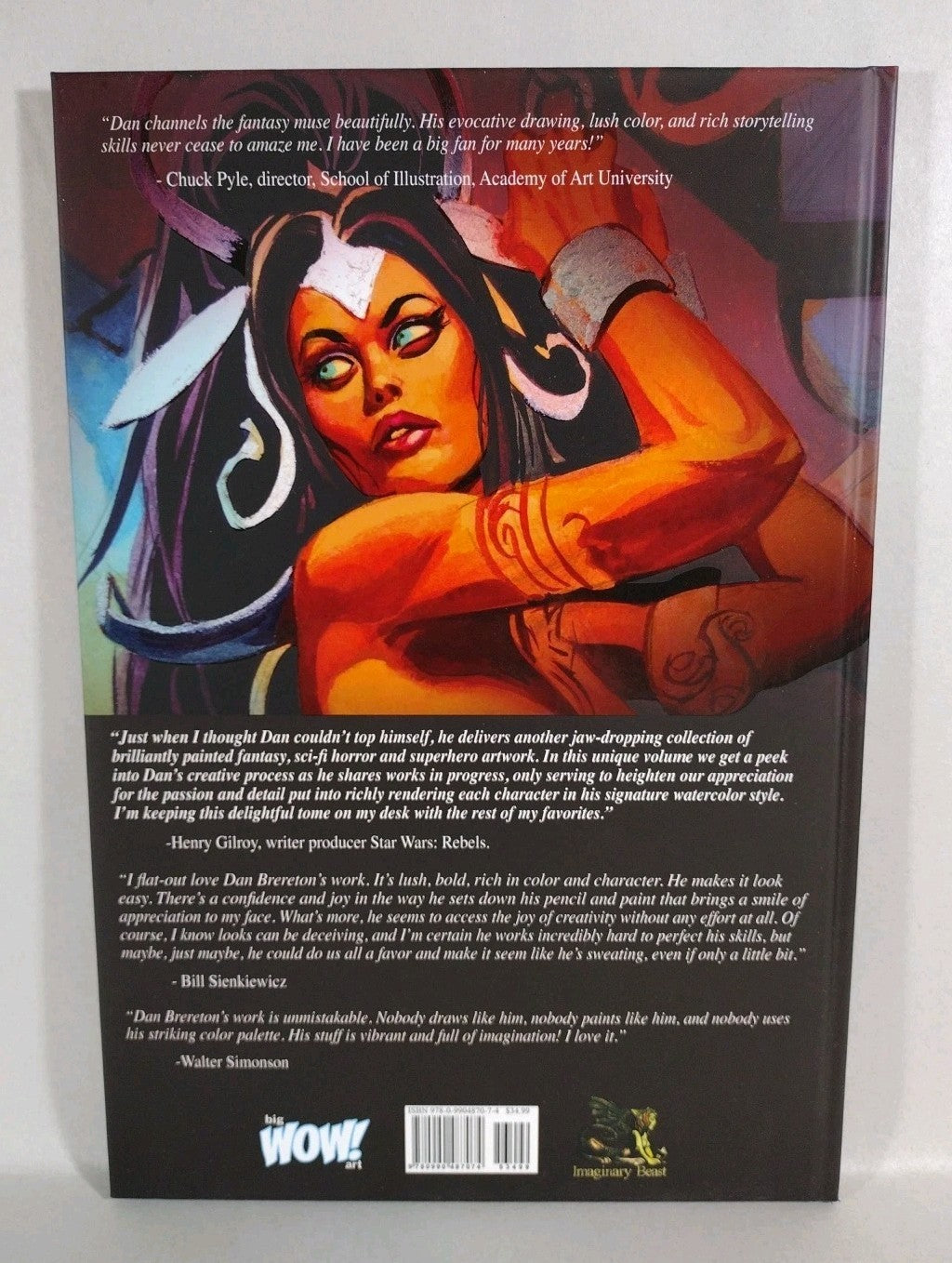 Mercenary Freelance Illustration of Dan Brereton (2016) HC Art Book New Big WOW