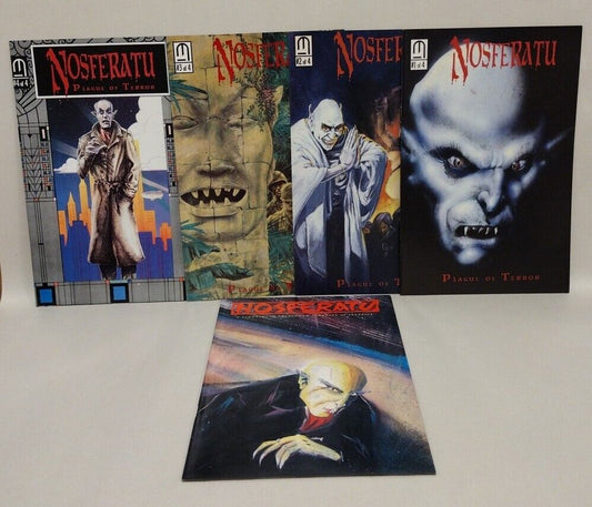 Nosferatu Plague Of Terror (1991) Complete Millennium Comic Set #1-4 + Bonus NM