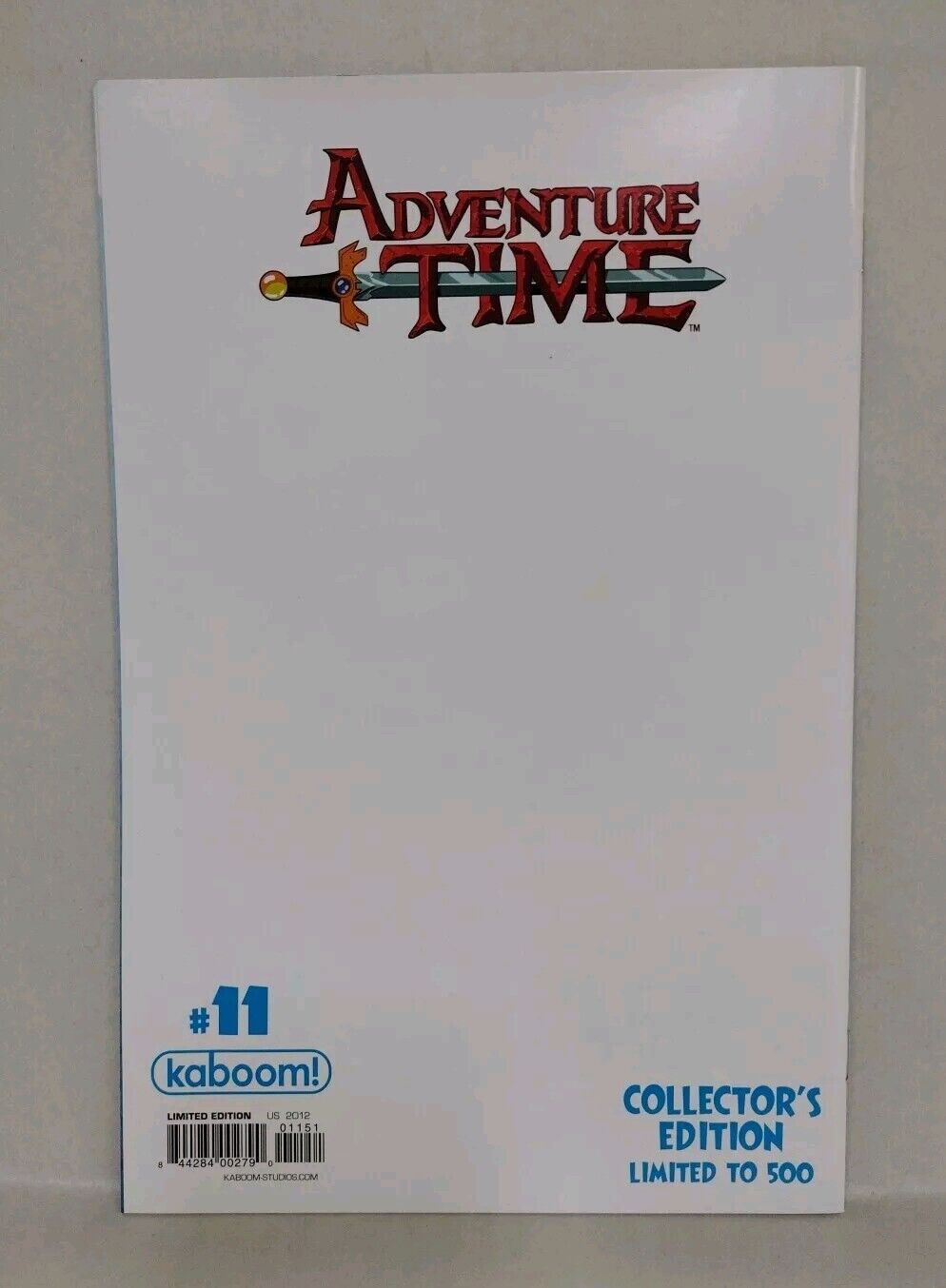 Adventure Time #11 (2013) Boom Comic Limited Cover 1/500 JJ Harrison Variant NM