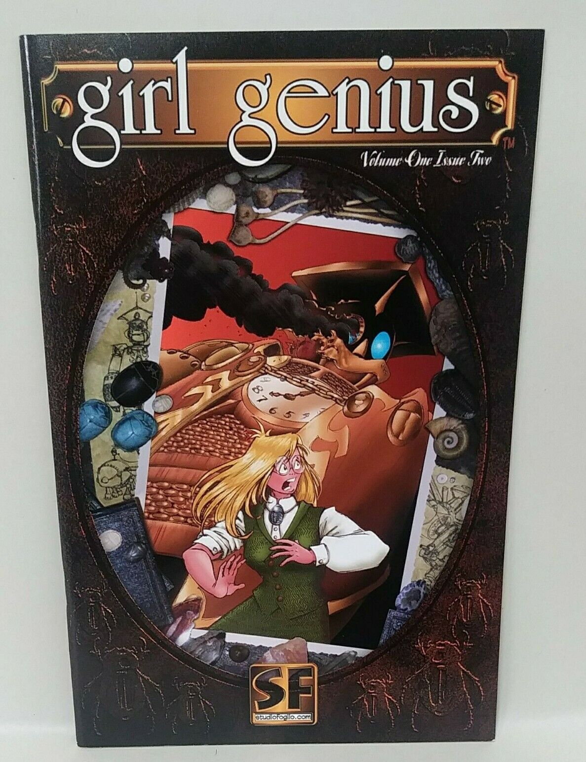 Girl Genius #1 & 2 (2001) SF Comics 1st Print Kaja Foglio