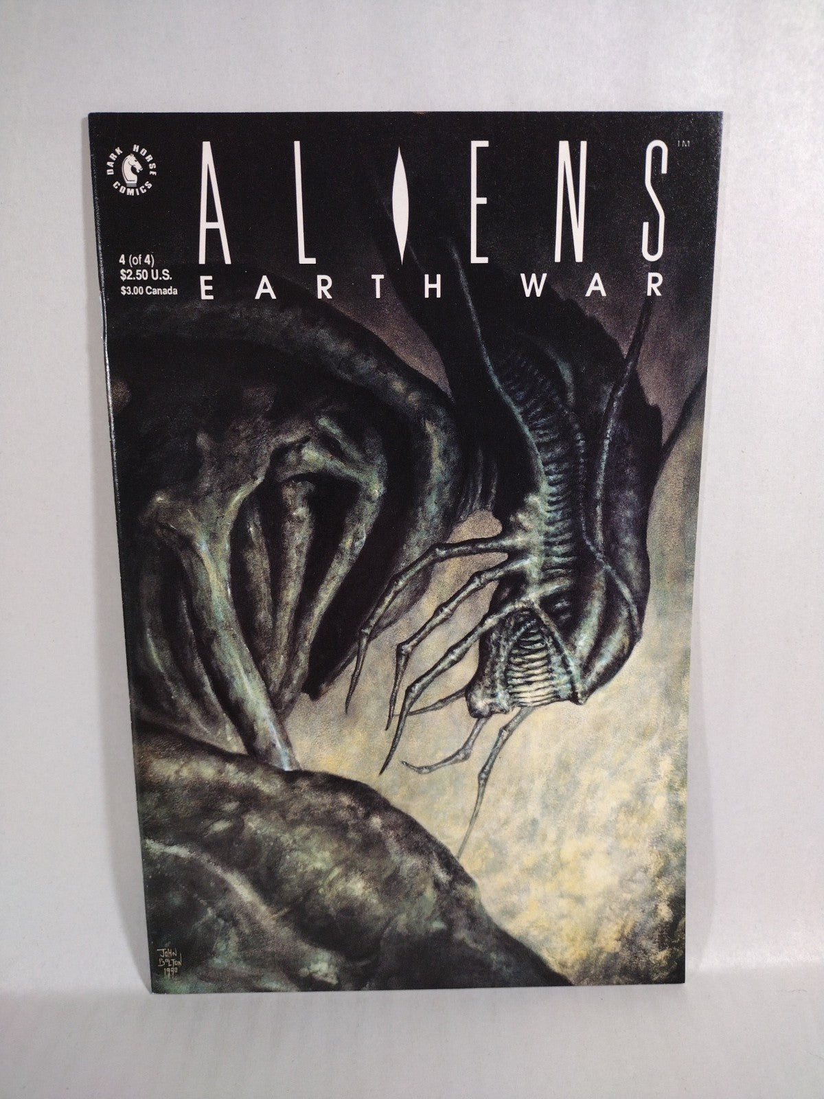 Aliens Earth War (1990) Complete Dark Horse Comic Lot Set #1 2 3 4 Sam Kieth NM