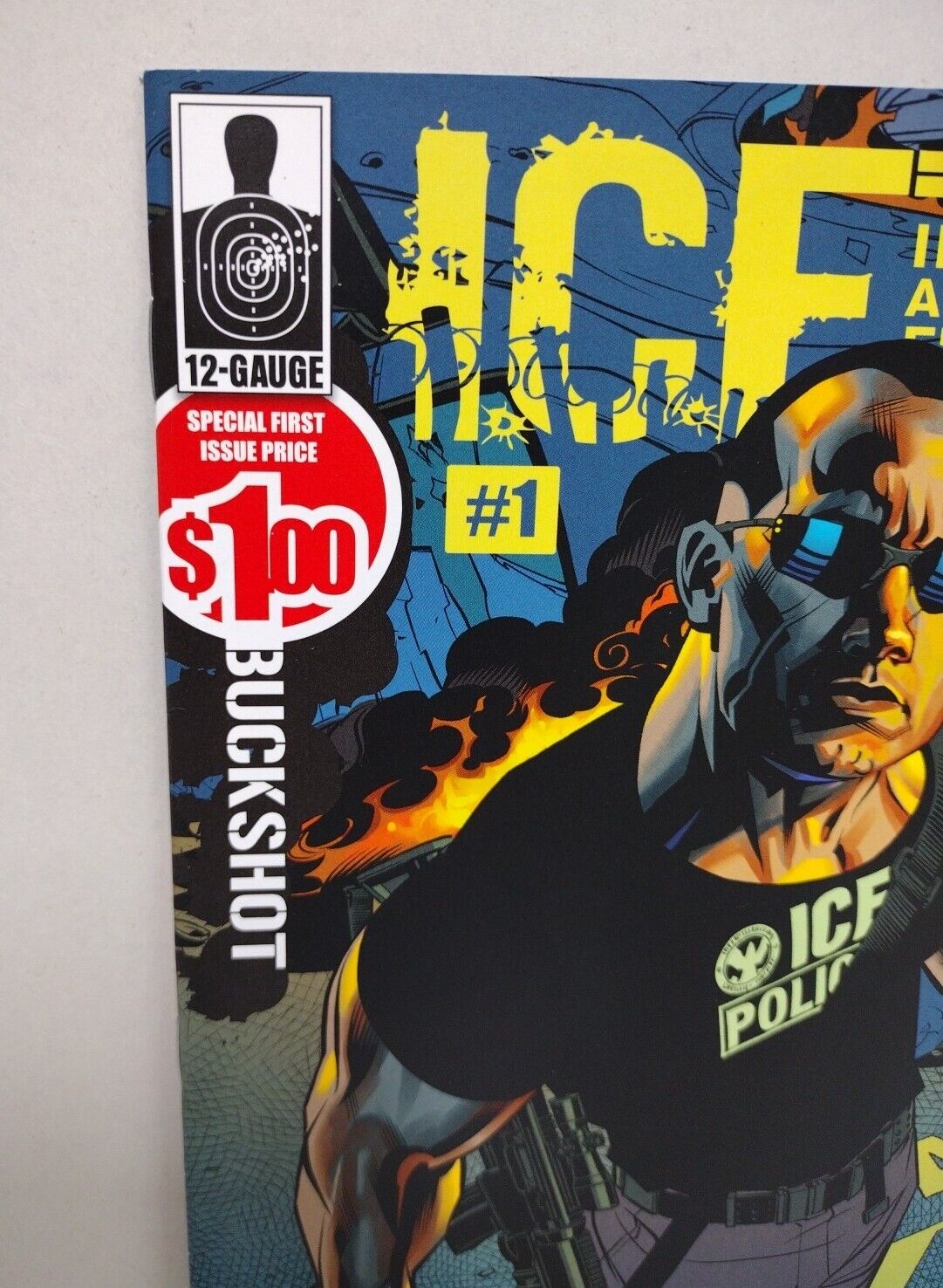 I.C.E Immigration and Customs Enforcement #1 2 (2011) 12-GAUGE Comic Lot Set