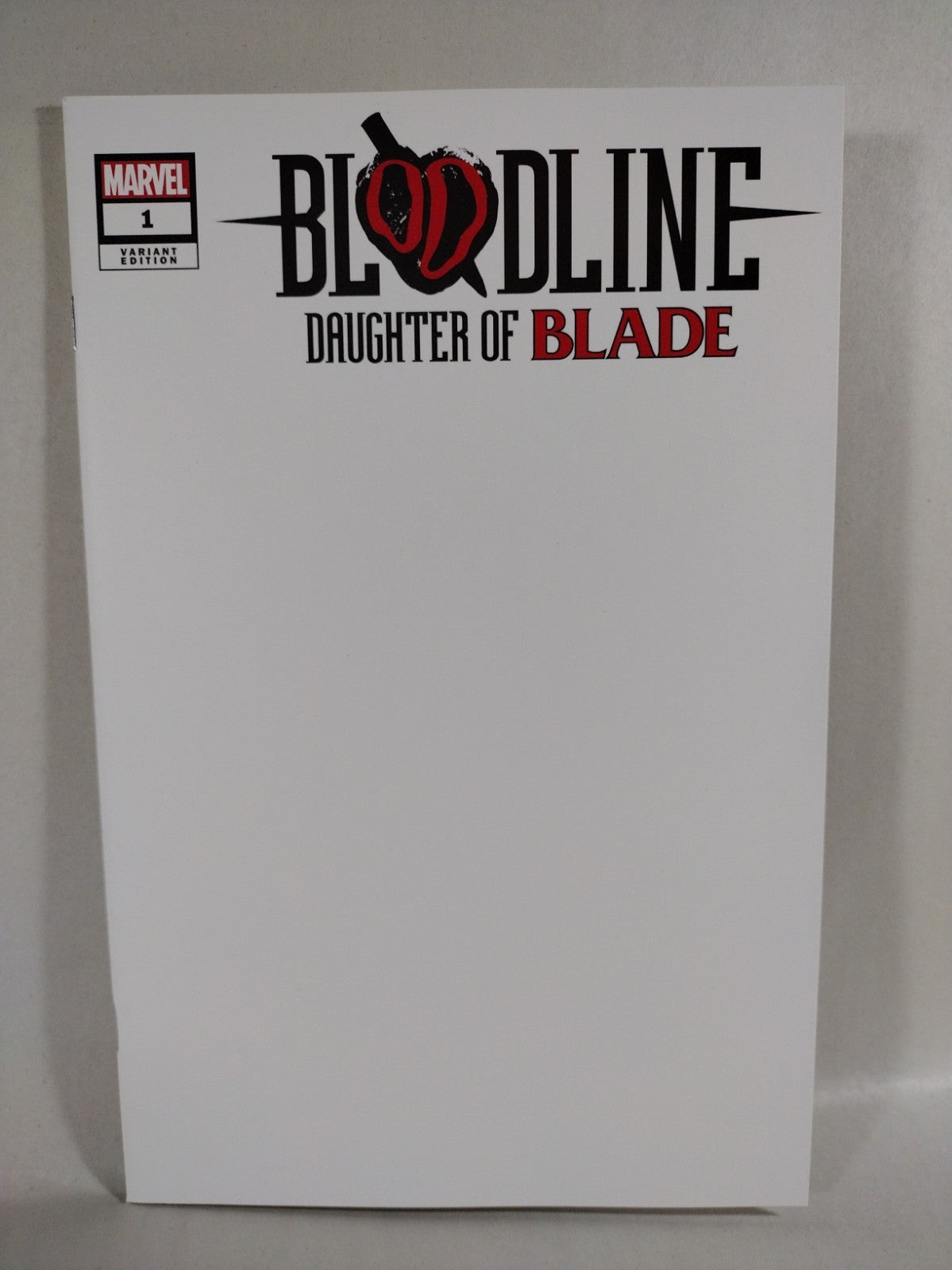 Bloodline Daughter Of Blade #1 (2023) Marvel Comic Blank Cover Variant NM