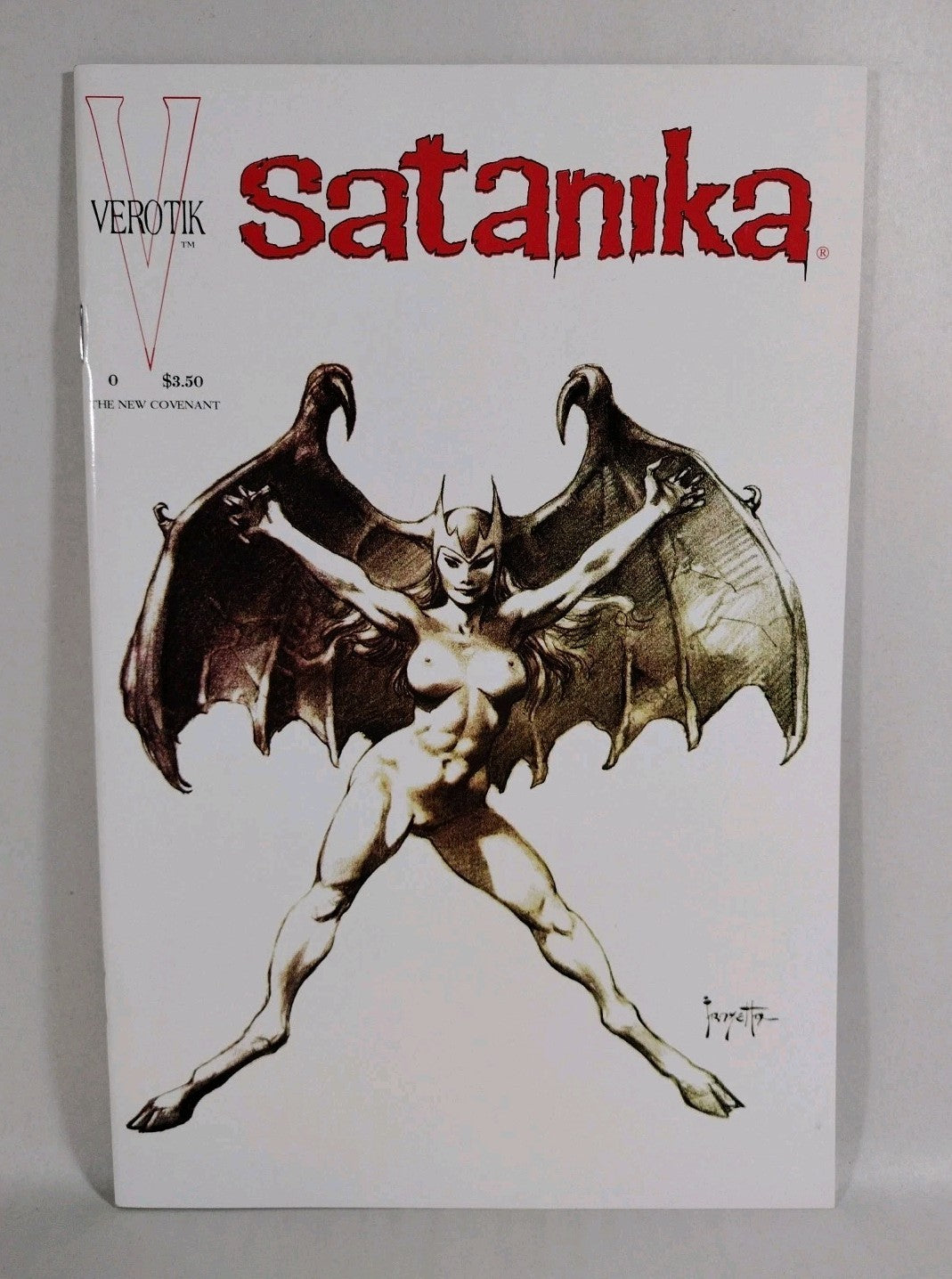Satanika #0 (1995) Verotik Danzig Comic Origin Issue Frazetta Cover VF-NM