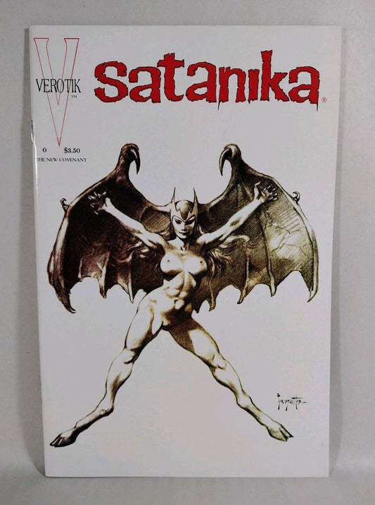 Satanika #0 (1995) Verotik Danzig Comic Origin Issue Frazetta Cover VF-NM