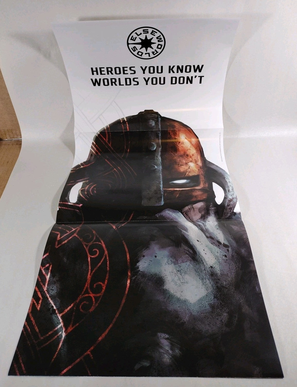 DC Elsewords (2024) Promotional Comic Folded Poster Set Of 6 Batman Vampires 