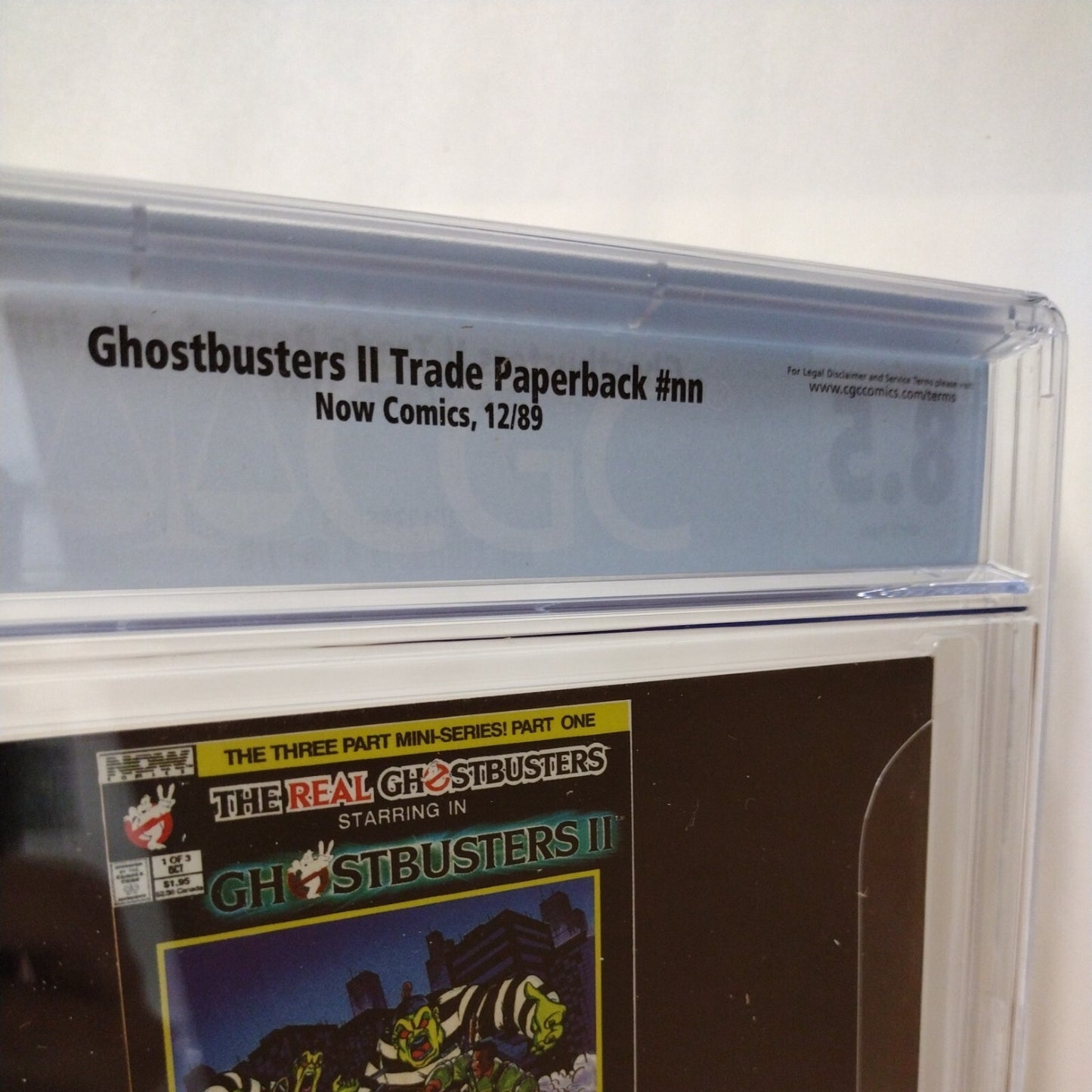 Real Ghostbusters II (1989) NOW Comics TPB CGC 8.5 Move Adaptation Rare