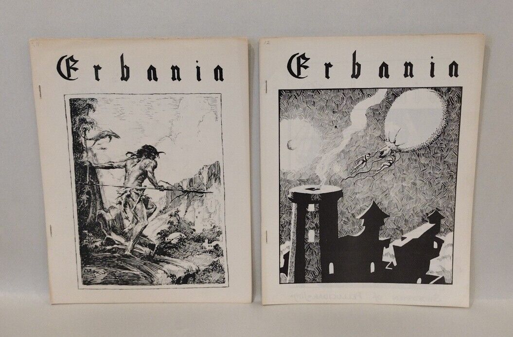 ERBania (1956) Edgar Rice Burroughs Fanzine Lot 1-14 Rare Original Copies Tarzan