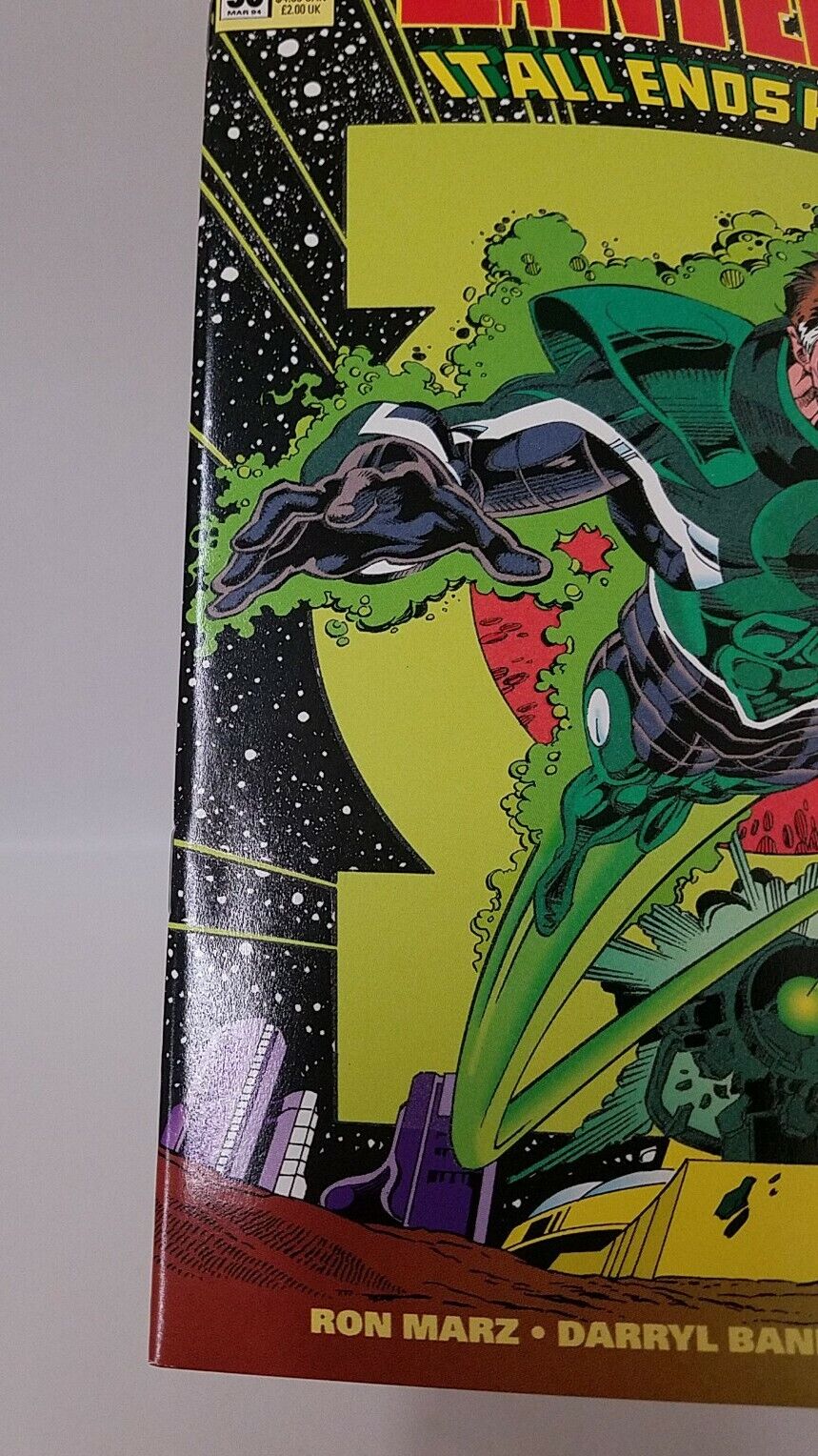 Green Lantern #50 (1994) 1st appearance Kyle Rayner Parallax Glow In The Dark