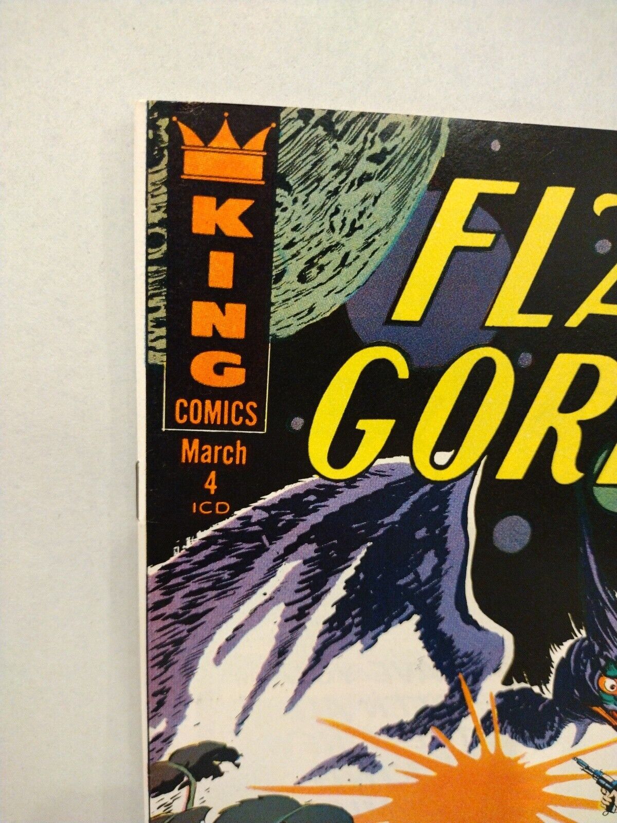 FLASH GORDON #4 (1967) King Comics Al Williamson Cover Dr Zarkov Mongo VF-NM