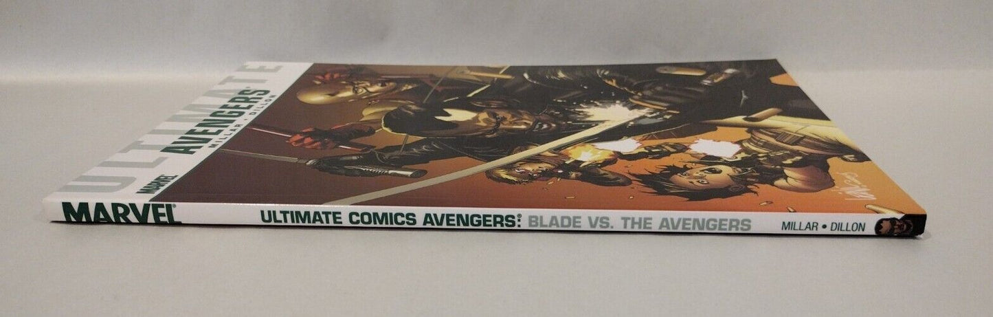 Ultimate Avengers Blade Vs The Avengers (2011) Marvel TPB SC Mark Millar Dillon