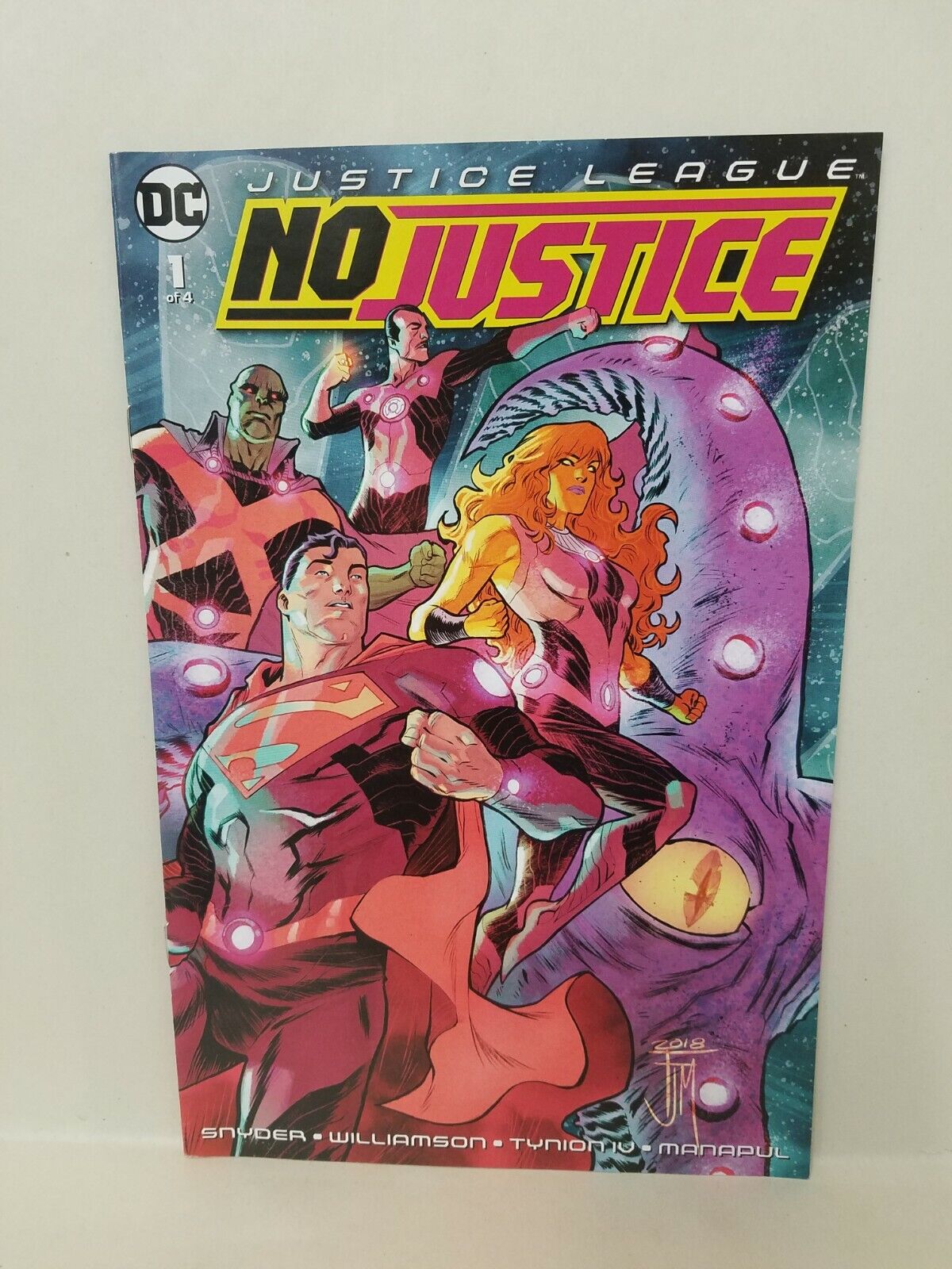 Justice League No Justice (2018) 1 2 3 4 DC Comic Complete Run/Set James Tynion