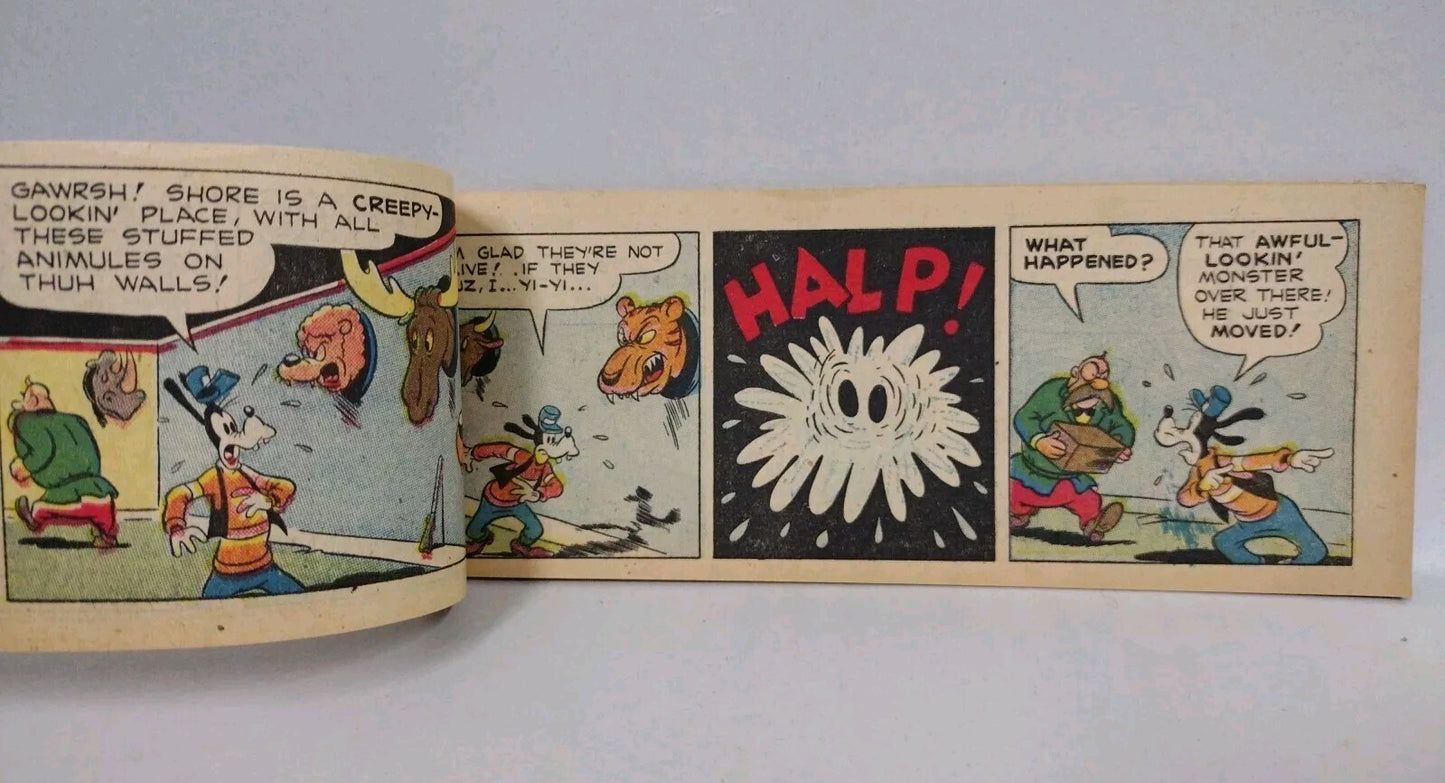 Goofy Big Game Hunter #C-7 (1951) Disney General Mills Mini Comic