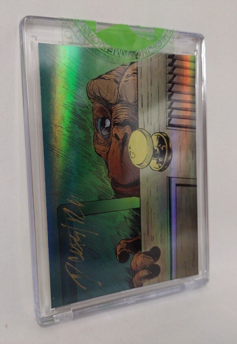E.T. the Extra-Terrestrial ARG WilmingtonArt Exclusive Holofoil Trading Card NEW